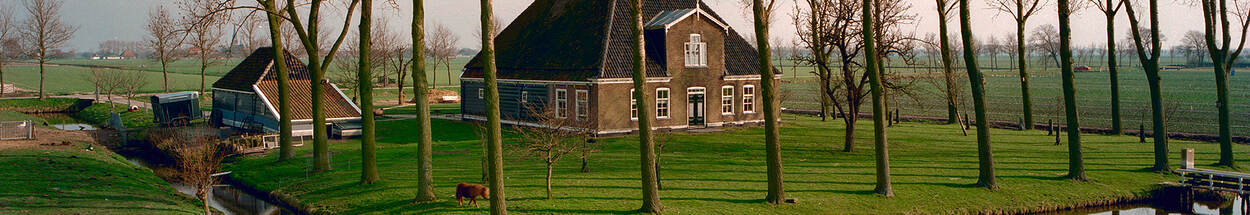 Boerderij in de Beemster in Noord-Holland