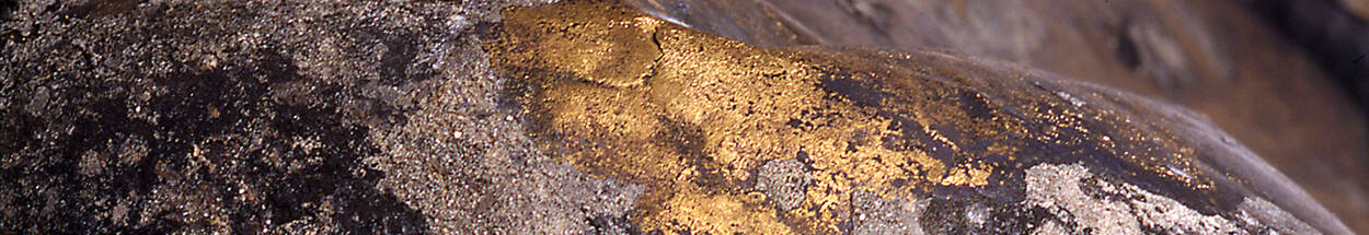 Detail van een metaalvondst in De Meern