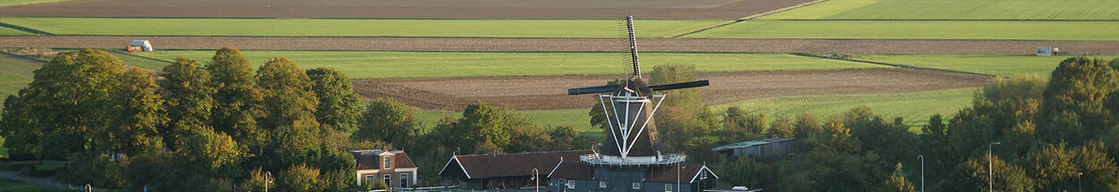 Landschap met molen