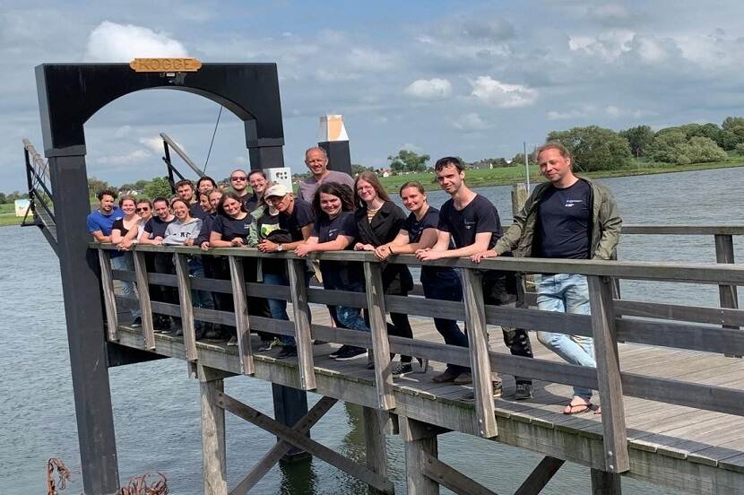 Afsluitende bijeenkomst deelnemers Veldschool Scheepsarcheologie Flevoland 2023 in Kampen