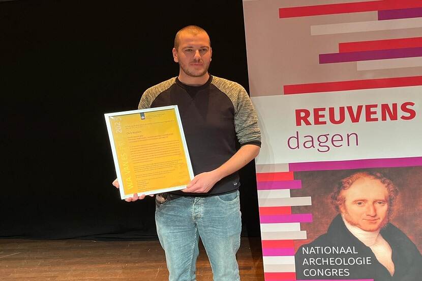 Winnaar W.A. van Es-prijs 2023 Chris Muysson