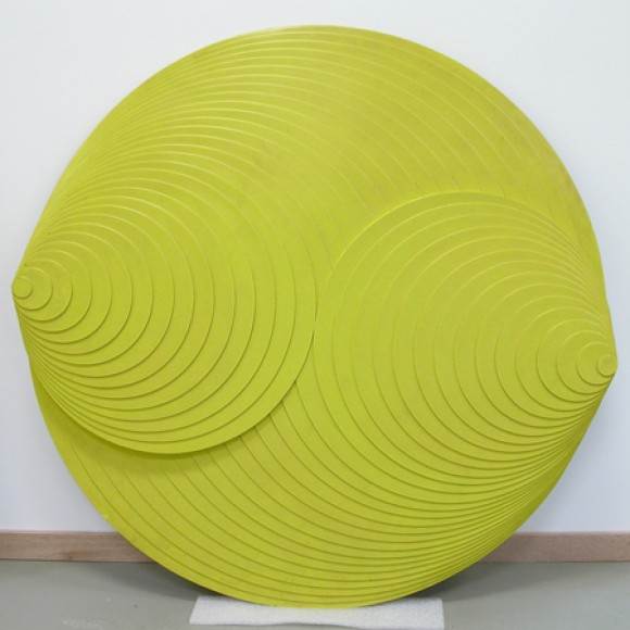 Afbeelding van abstract werk van Ad Dekkers, Variaties op cirkels IV, 1965-1966