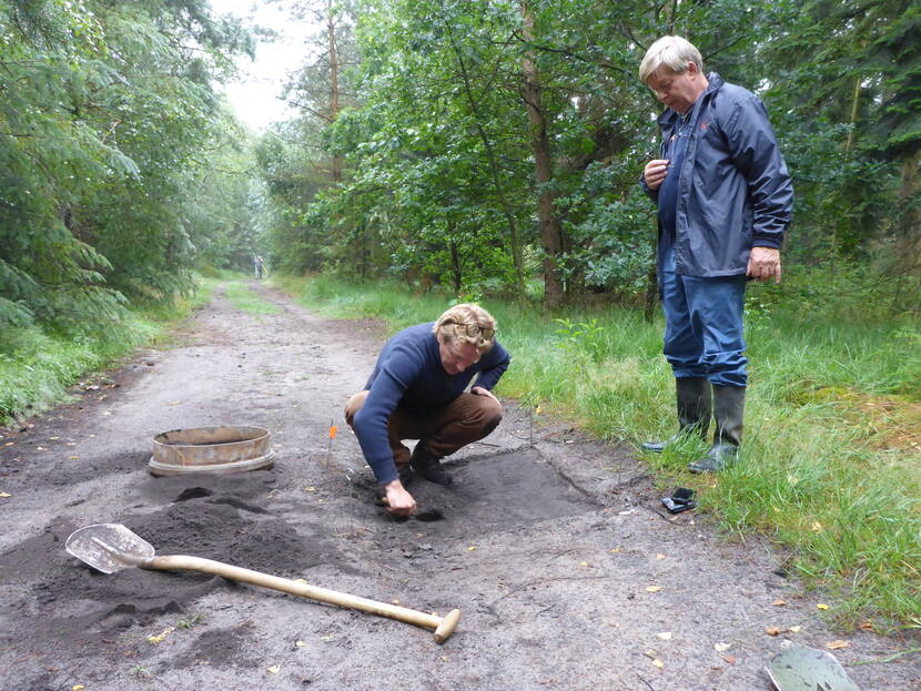 archeologisch onderzoek bij Oirschot