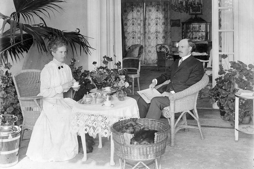 Benard en Edwina op Zonnebeek, Huis Zonnebeek, Enschede