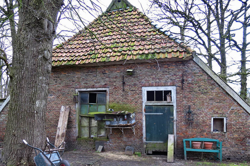 Vervallen boerderij