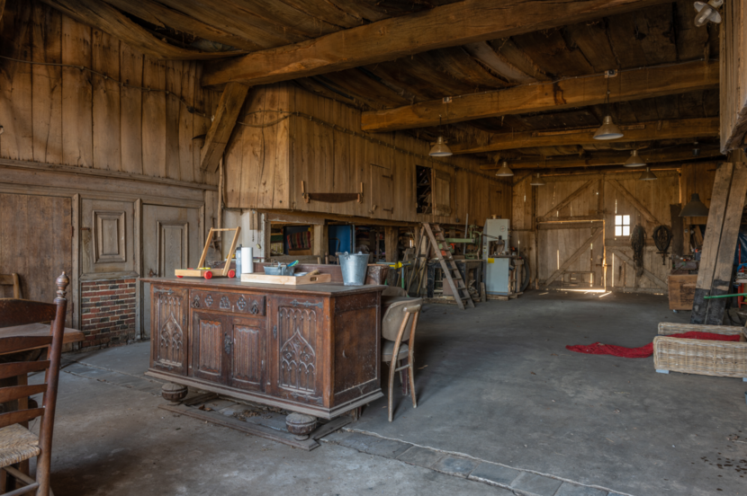 Interieur van boerderij Klein Kattendam