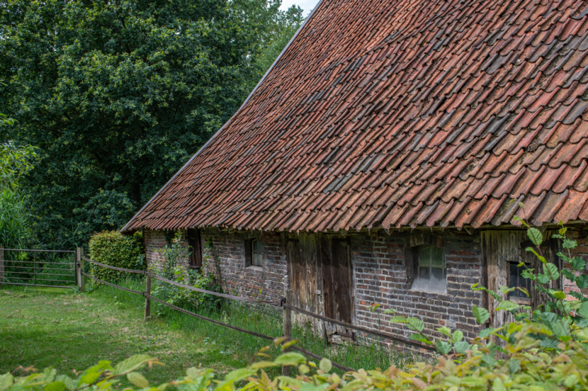 Zijgevel boerderij Klein Kattendam