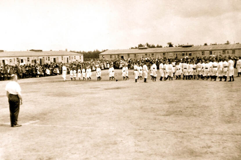 Historische foto van Gym op Het Vluchtoord, Uden