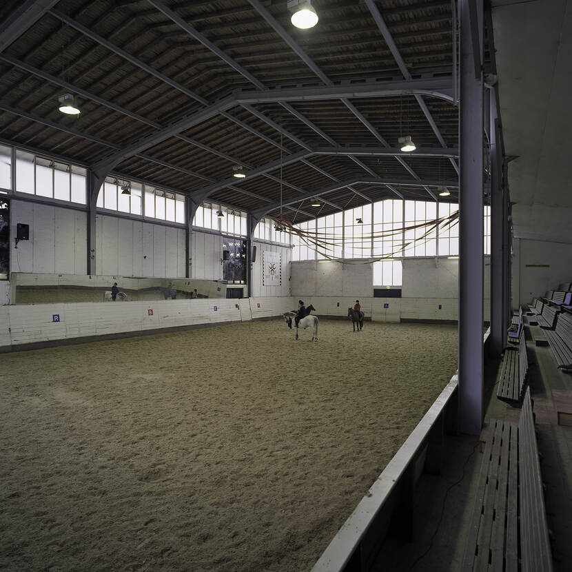 Interieur van De Rotterdamsche Manège