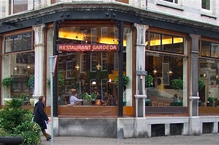 Restaurant Garoeda, Kneuterdijk, Den Haag