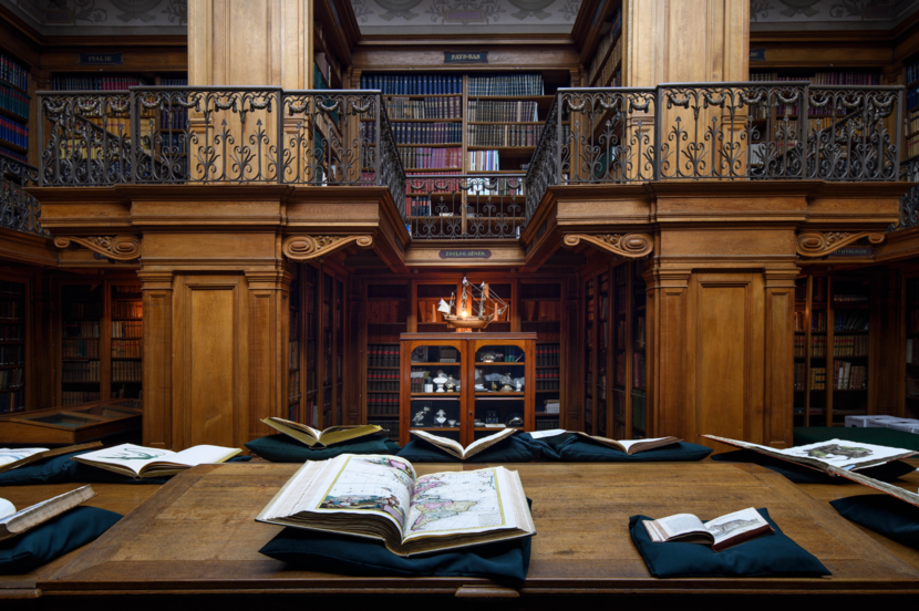 Opkamer van bibliotheek Teylers Museum