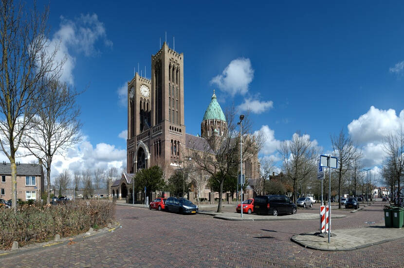 Foto van de Grote of St.-Bavokerk, Haarlem