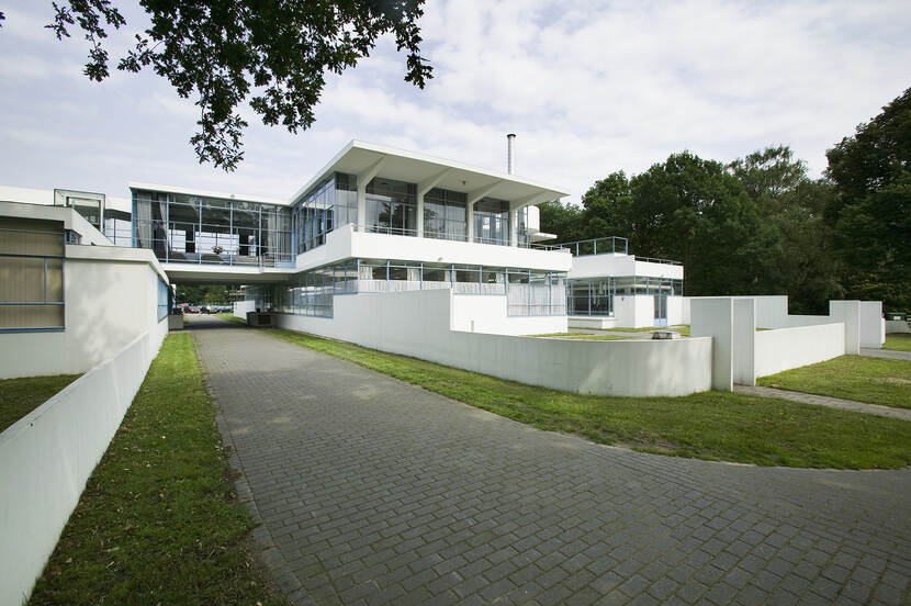 Overzicht hoofdgebouw, Zonnestraal, Hilversum, monumentnummer 46771