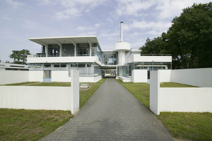 Overzicht hoofdgebouw, Zonnestraal, Hilversum, monumentnummer 46771