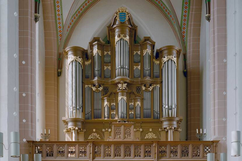Orgel in de Basiliek Onze Lieve Vrouwe Tenhemelopneming in Zwolle