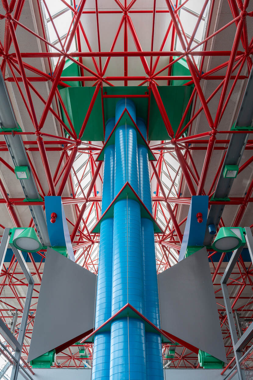 Station Lelystad Centrum detail constructie