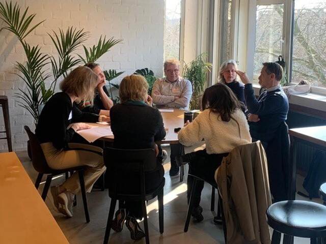 Workshop tijdens Platform Post 65 in Leiden