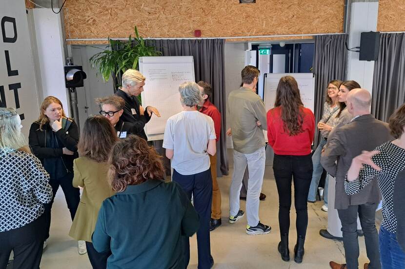 Workshop tijdens Platform Post 65 in Leiden