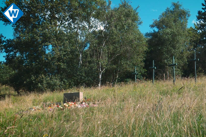 Screenshot ui de video over het Oranjehotel en de Waalsdorpervlakte, door Omroep West