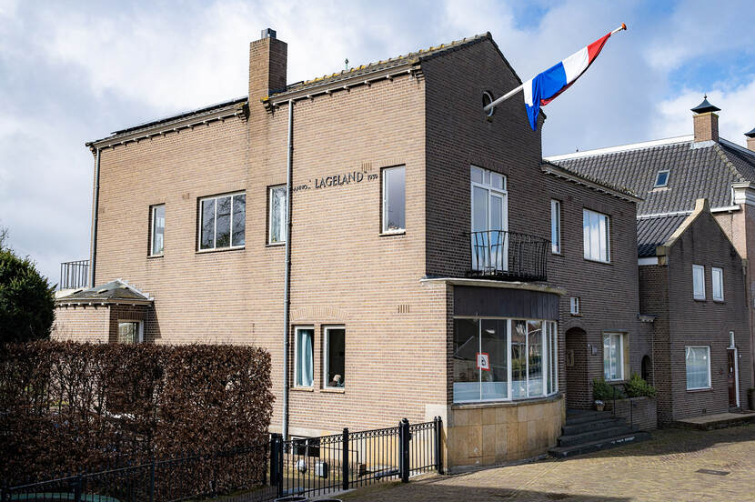 Vooraanzicht van de Villa van Buisman