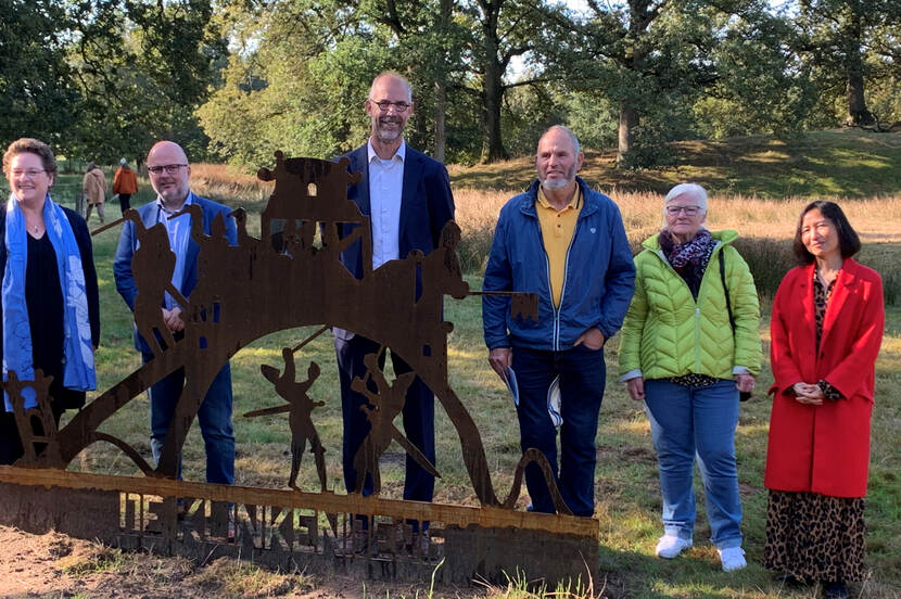 betrokken poseren bij De Klinkenberg