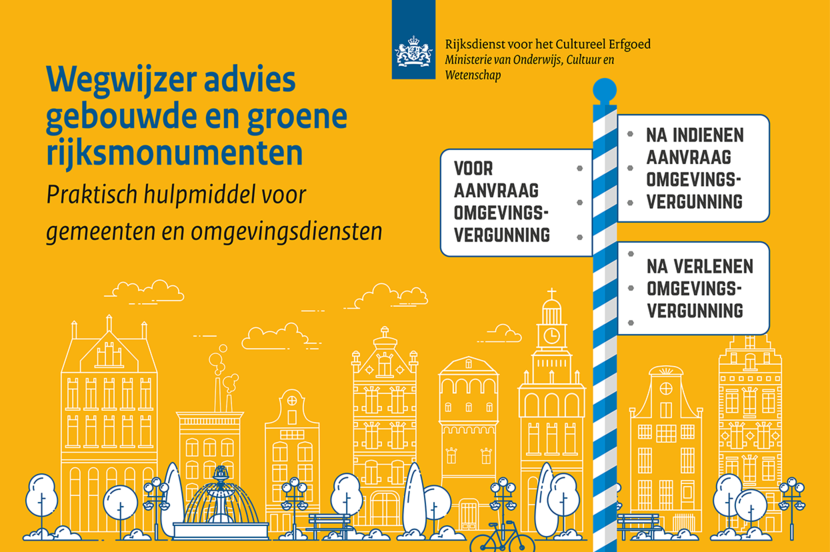 Banner Wegwijzer advies omgevingsvergunning, promotiemateriaal