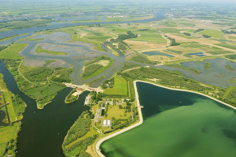 De ontpolderde Noordwaard