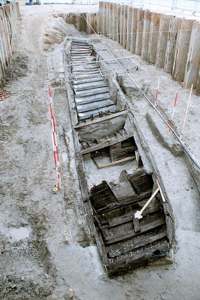 Opgraving Romeins schip, De Meern, 2003