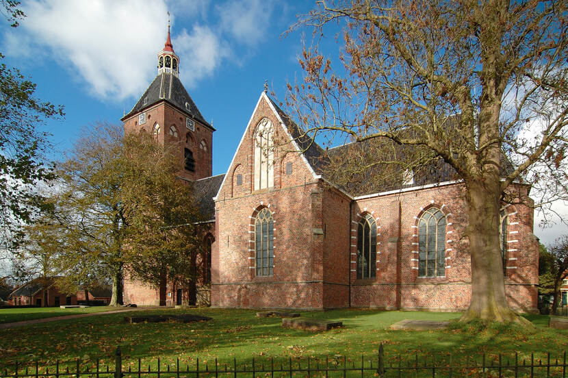 De Hippolytuskerk in Middelstum