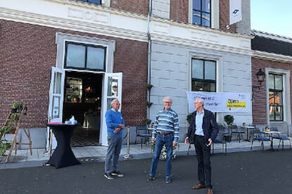 Open Monumentendagen - infocentrum bij het Stationsgebouw.