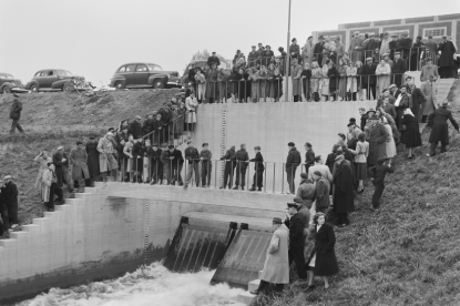 Opening van het Quarles van Ufford gemaal