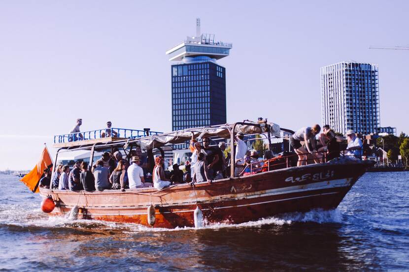 Rondvaart Amsterdam door Rederij Lampedusa