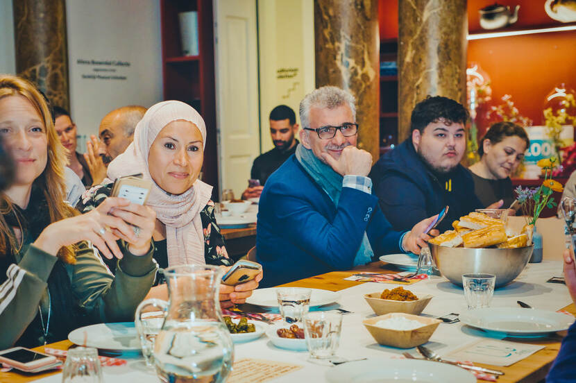 Iftar in het museum