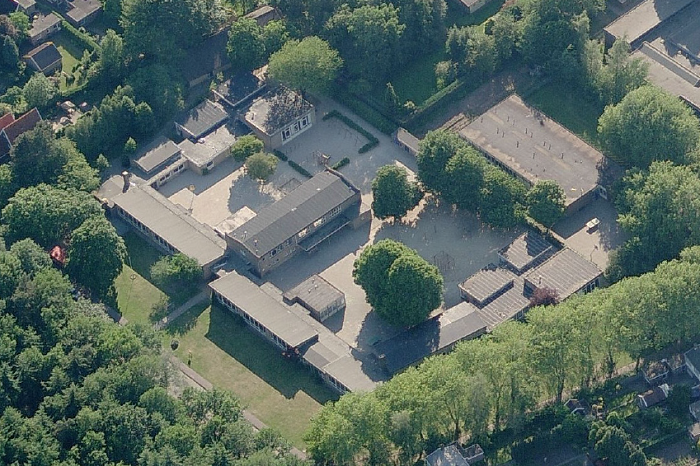 Luchtfoto van de Toermalijn in Emmen
