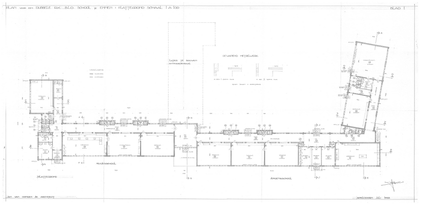 Plattegrond van SBO De Toermalijn