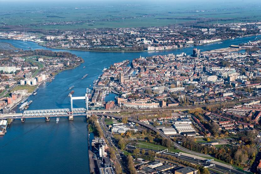 Luchtfoto Drechtsteden