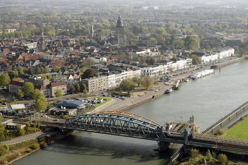 Luchtfoto van Zutphen