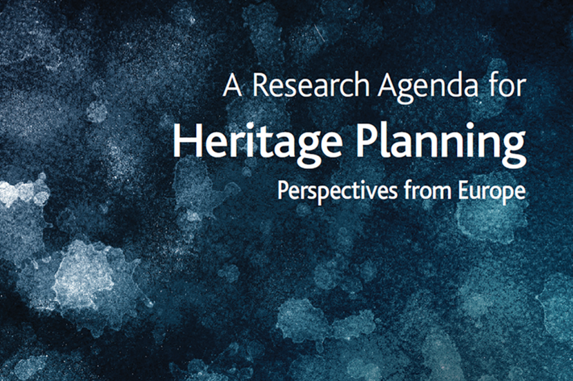 Front cover of A Research Agenda for Heritage Planning - Perspectives from Europe, detail